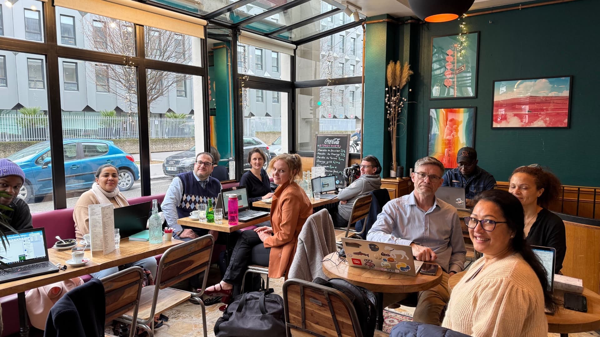 Session de coworking à Le Chevaleret