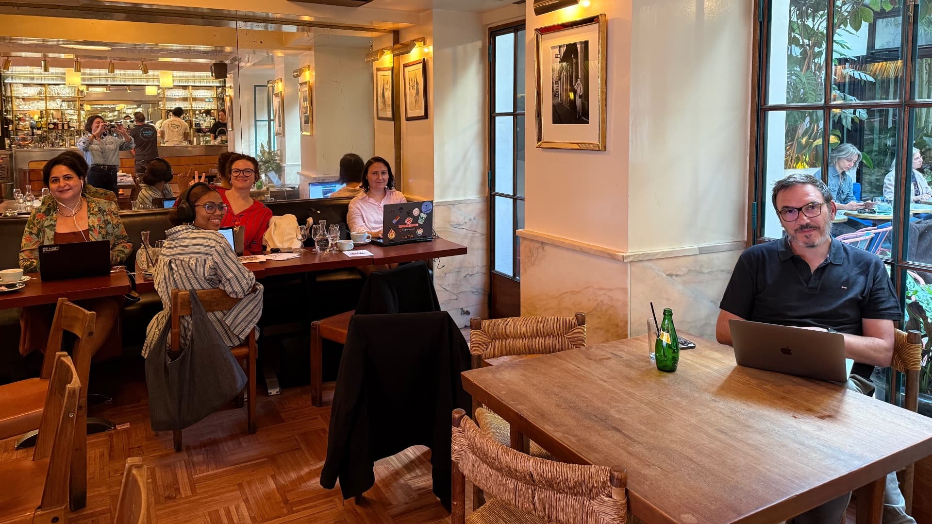 Session de coworking à Hôtel Amour